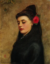 Una chica española